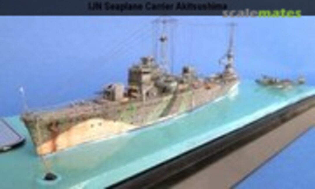 IJN Seaplane Carrier Akitsushima 1:700