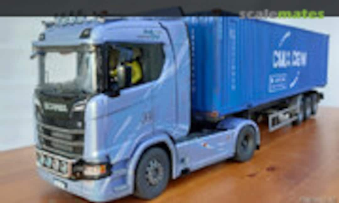 Scania S770 + 40' container trailer 1:24