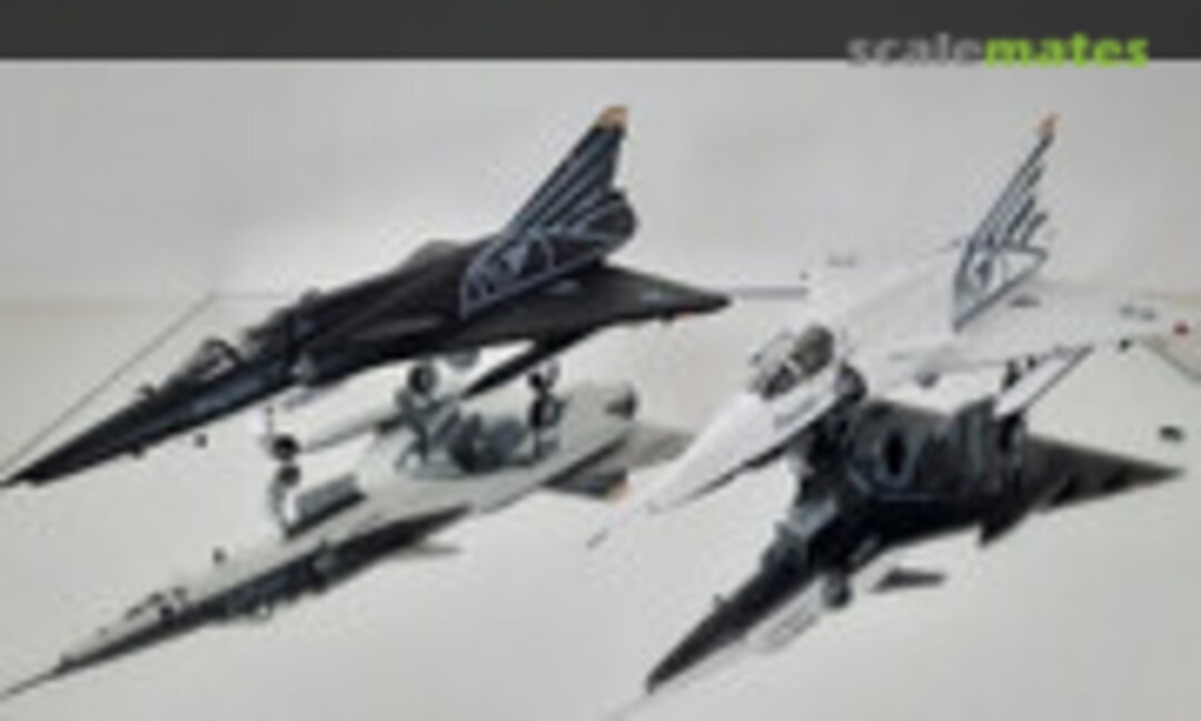 Aviation Marcel Dassault Mirage III RS «black &amp; white» 1:72