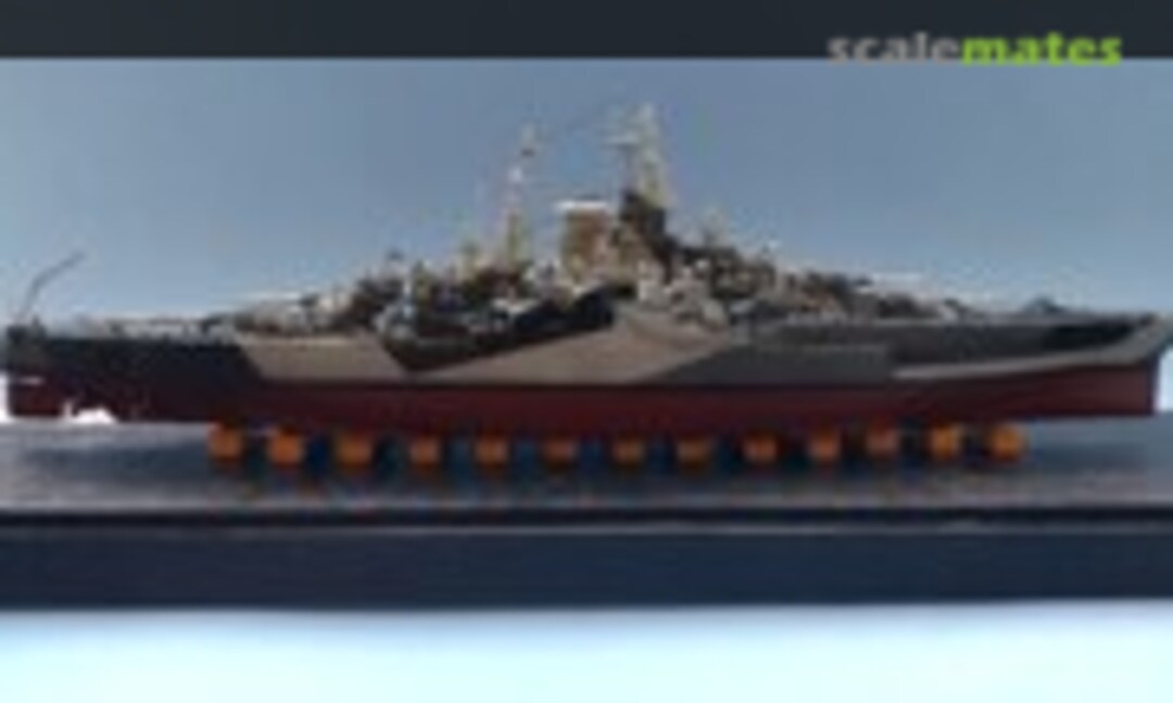 Schlachtschiff USS West Virginia 1:700