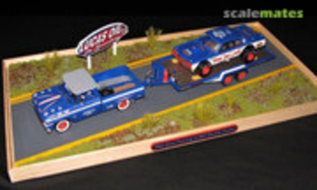 1966 Chevy Fleetside und 1965 Chevelle Stocker 1:25