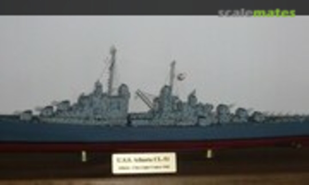 Light cruiser USS Atlanta 1:350