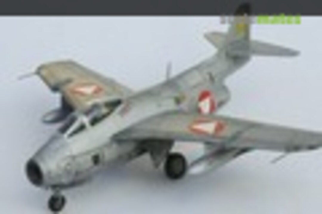 Saab J-29 Tunnan 1:72