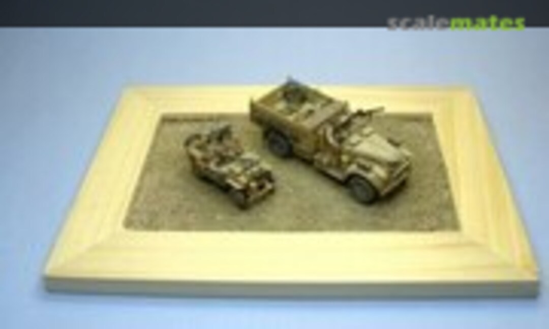 LRDG Chevrolet 30 CWT Gun Truck 1:76