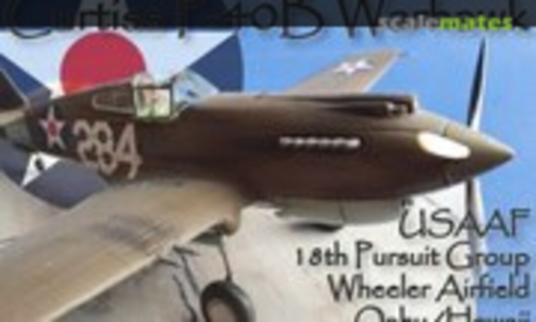 Curtiss P-40B Warhawk 1:72