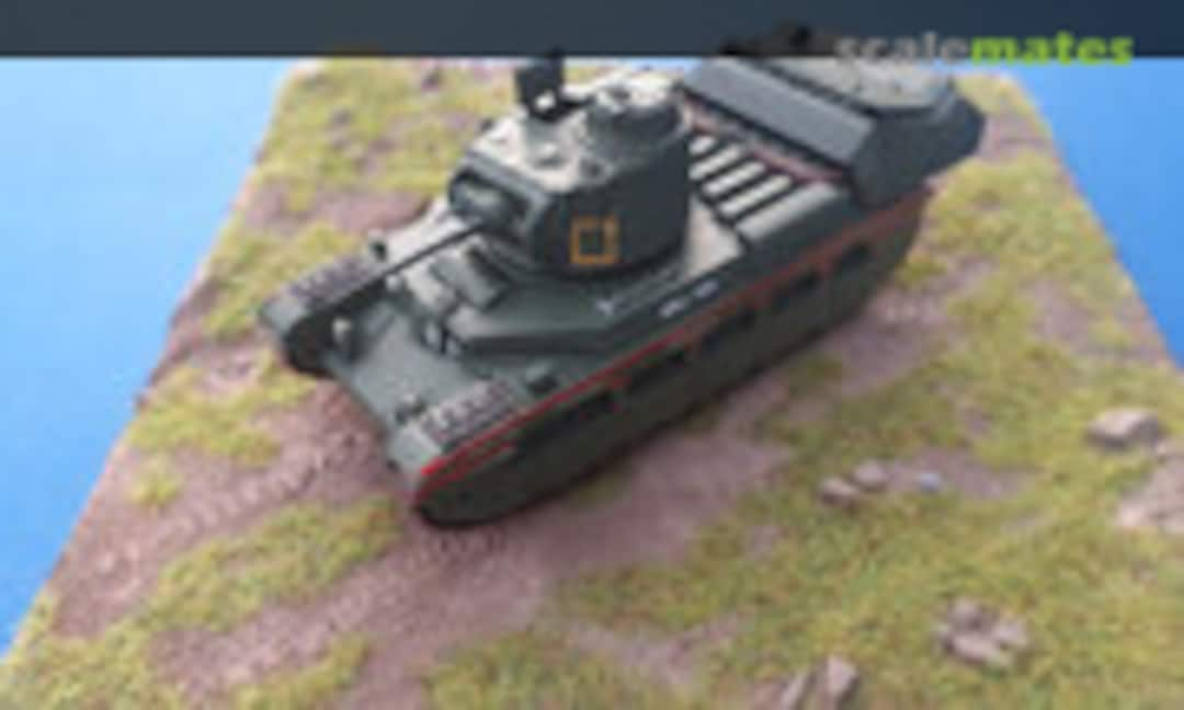 A12 Matilda II Hedgehog Tank 1:76