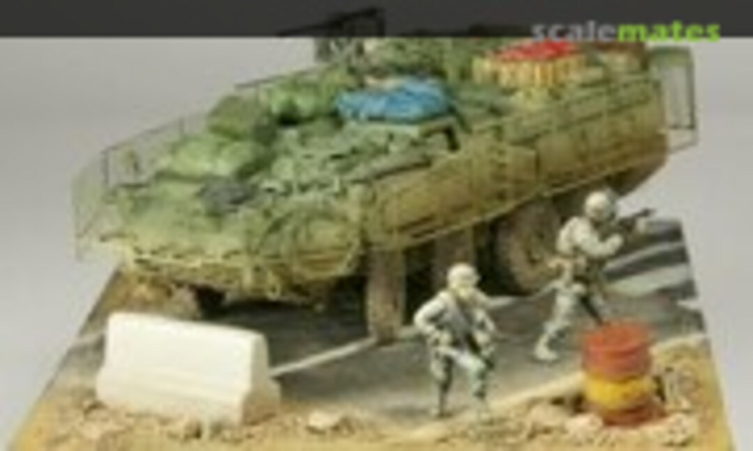 M1126 Stryker SLAT armor 1:72