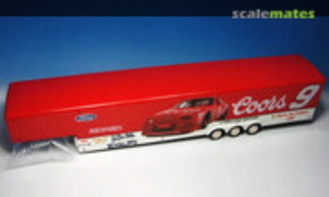 Car transport trailer 1:25