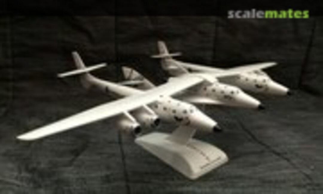 SpaceShipTwo and WhiteKnightTwo 1:144