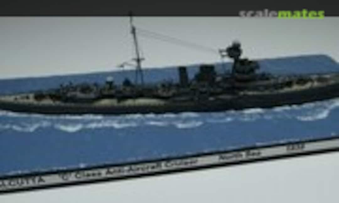 Britischer Flakkreuzer HMS Calcutta 1:700