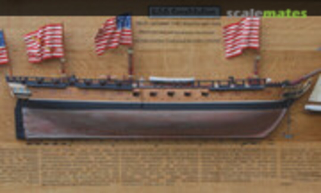 USS Constitution 1:150