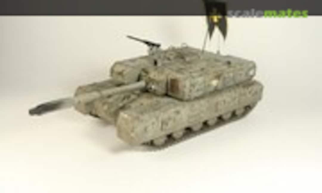 Tank from the movie The Inhabited Island 1:35