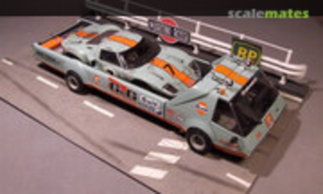 Daytona Transporter & Ford GT40 1:24