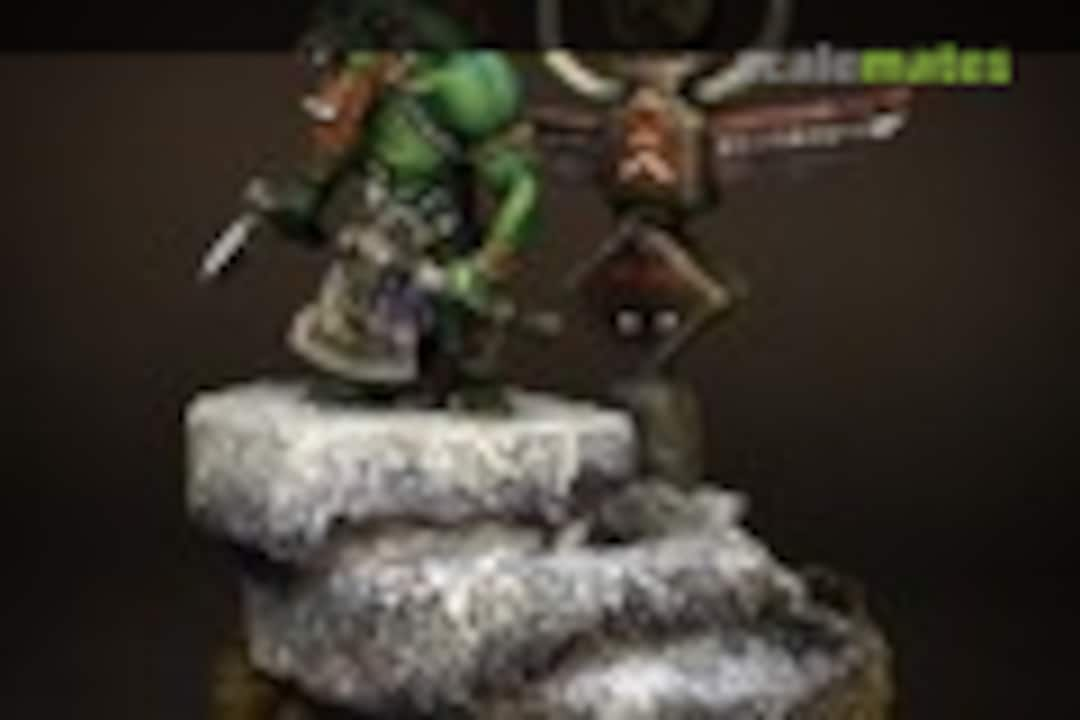 Hurk-Oh, Orc Berserker 32mm