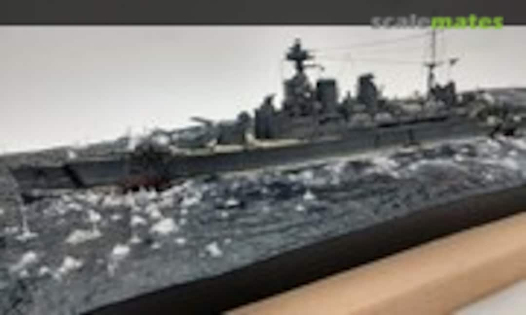 Britischer Schlachtkreuzer HMS Hood 1:700