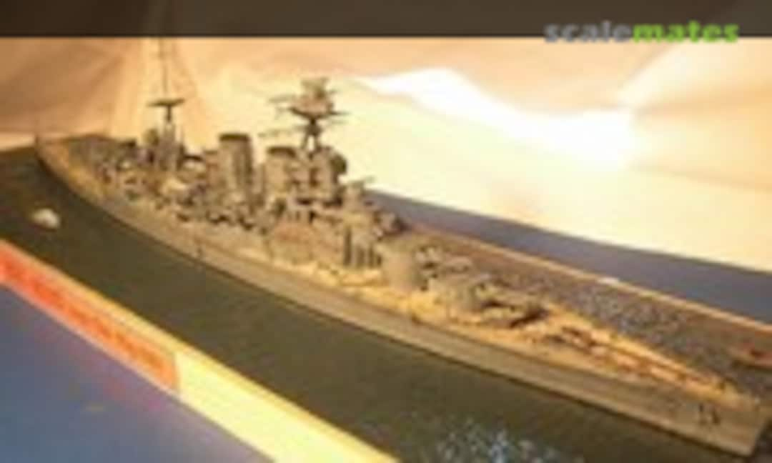 Britischer Schlachtkreuzer HMS Hood 1:350