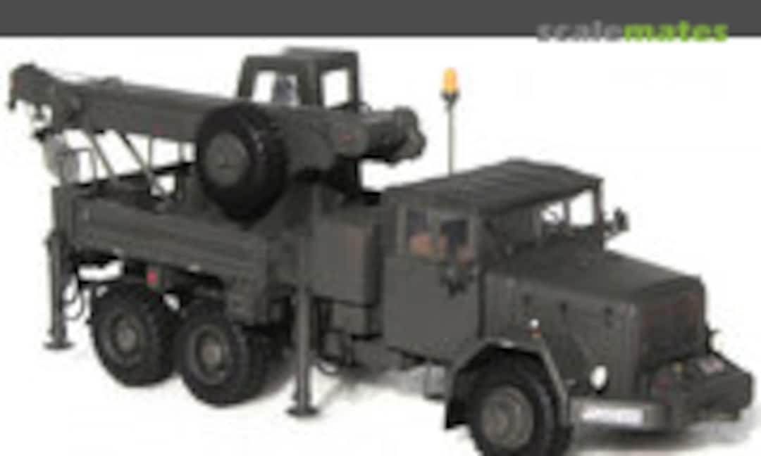 Autokran 4t auf LKW 7t gl (6x6) Magirus Jupiter 1:35