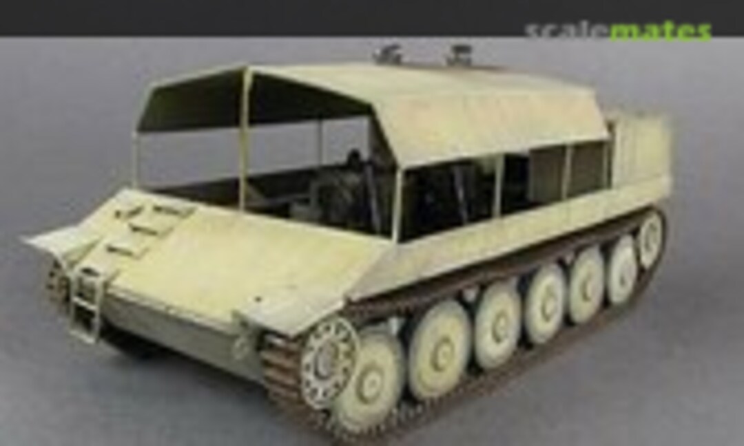 Skoda 20t Dampfschlepper auf verlängertem 38D Fahrgestell 1:35