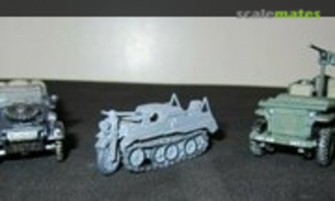 WWII Ground Vehicle Set 1:72