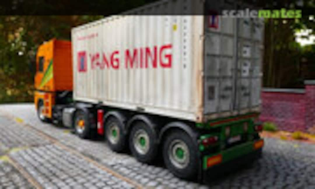 Tecnokar Containertrailer mit 20ft. Container 1:24