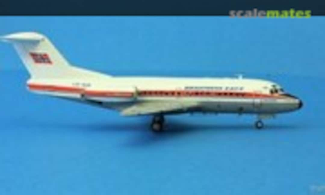 Braathens Fokker F28 Fellowship 1:144