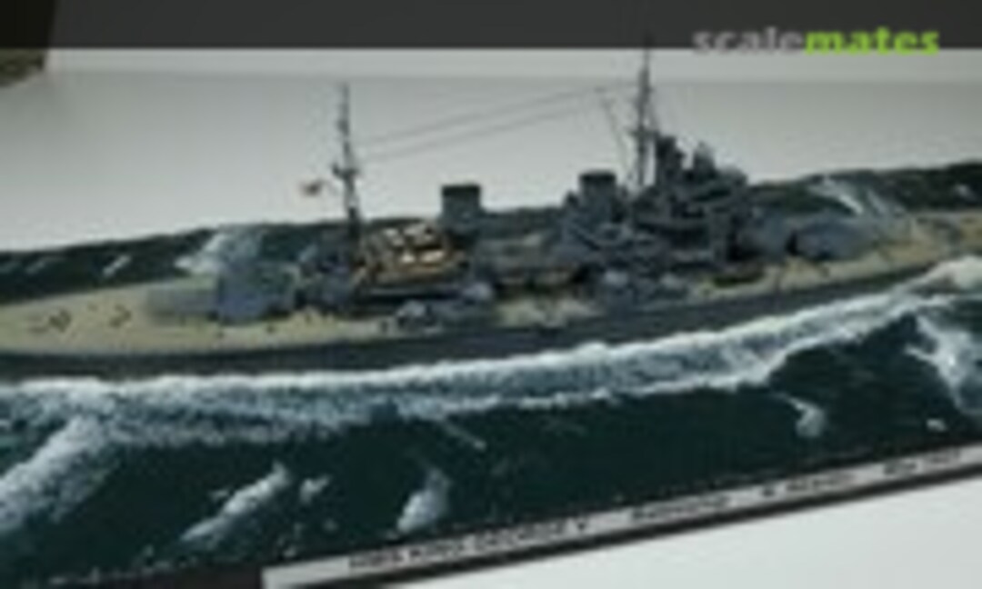 Britisches Schlachtschiff HMS King George V 1:700