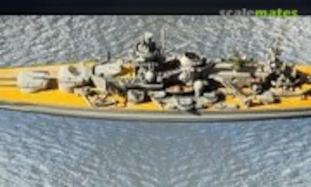 Battleship Gneisenau 1:700