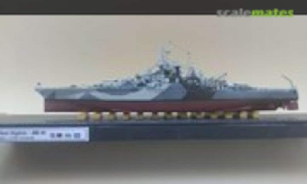 Schlachtschiff USS West Virginia 1:700