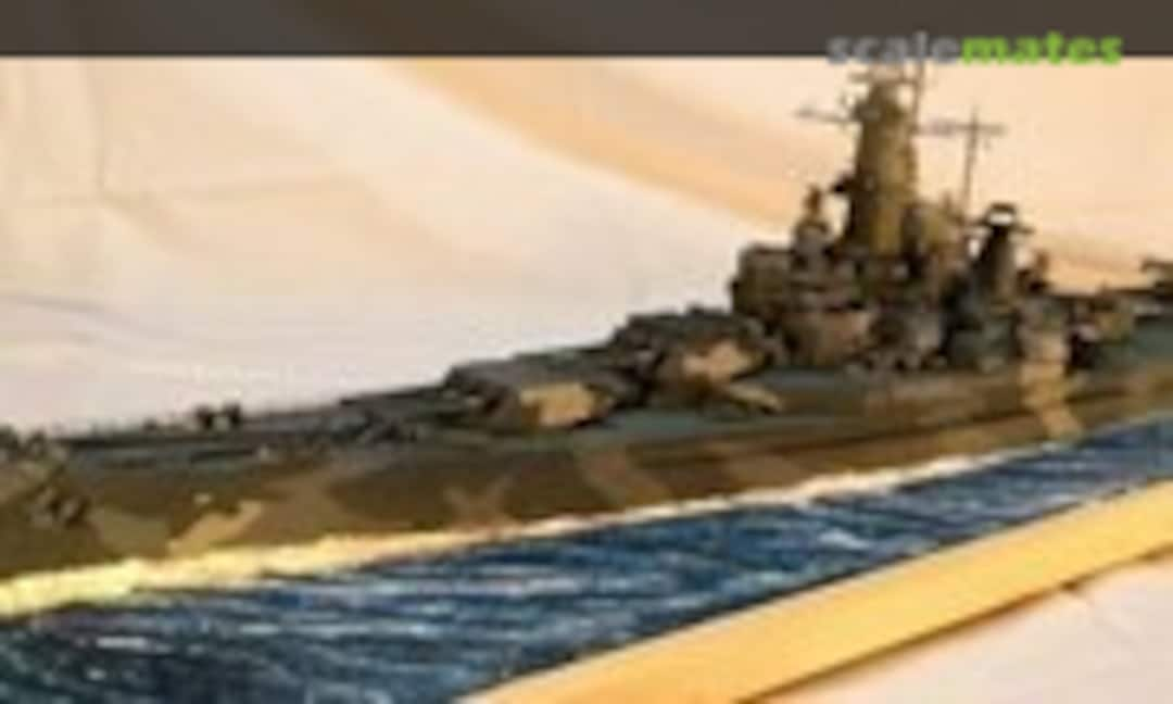 US-amerikanisches Schlachtschiff USS Alabama 1:350