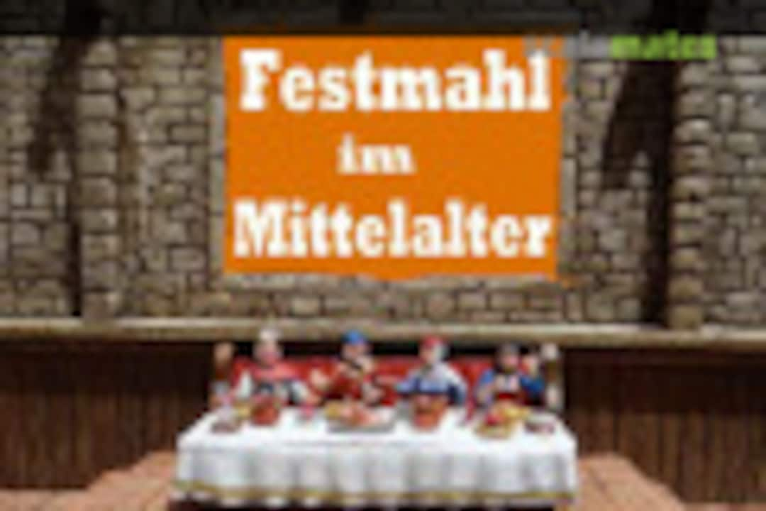 Festmahl im Mittelalter 1:72