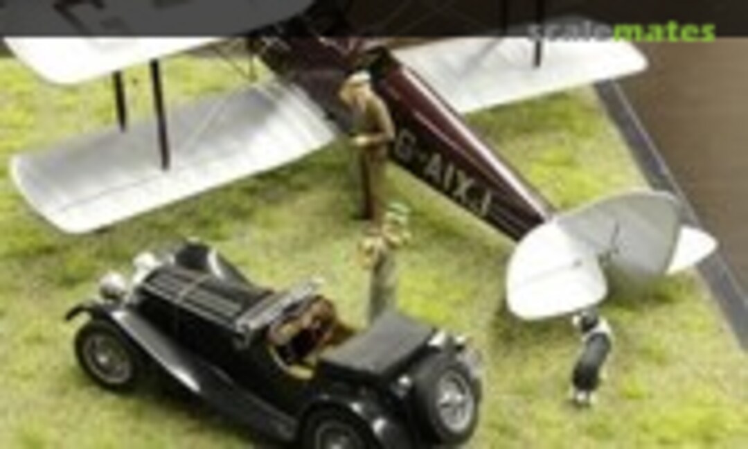 Tiger Moth Diorama - She's Got A Ticket To Ride 1:32