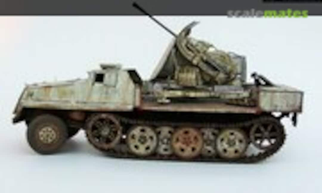 sWS Half Track with 3.7 cm Flak 1:35