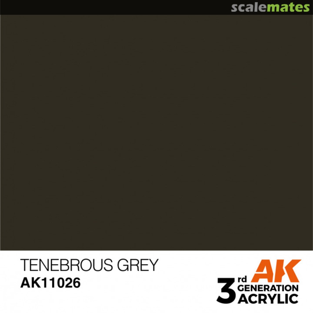 Boxart Tenebrous Grey - Standard  AK 3rd Generation - General