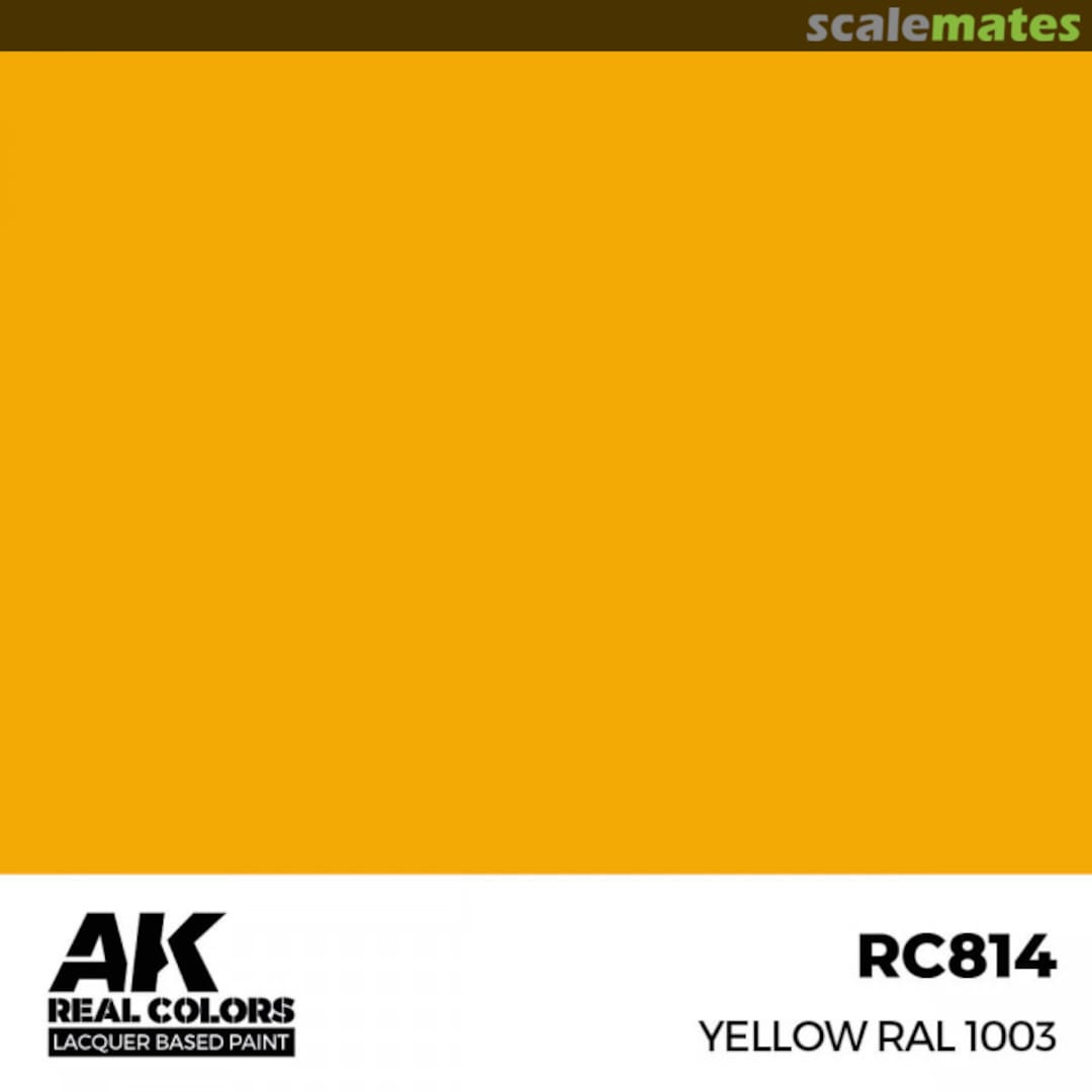 Boxart Yellow  AK Real Colors