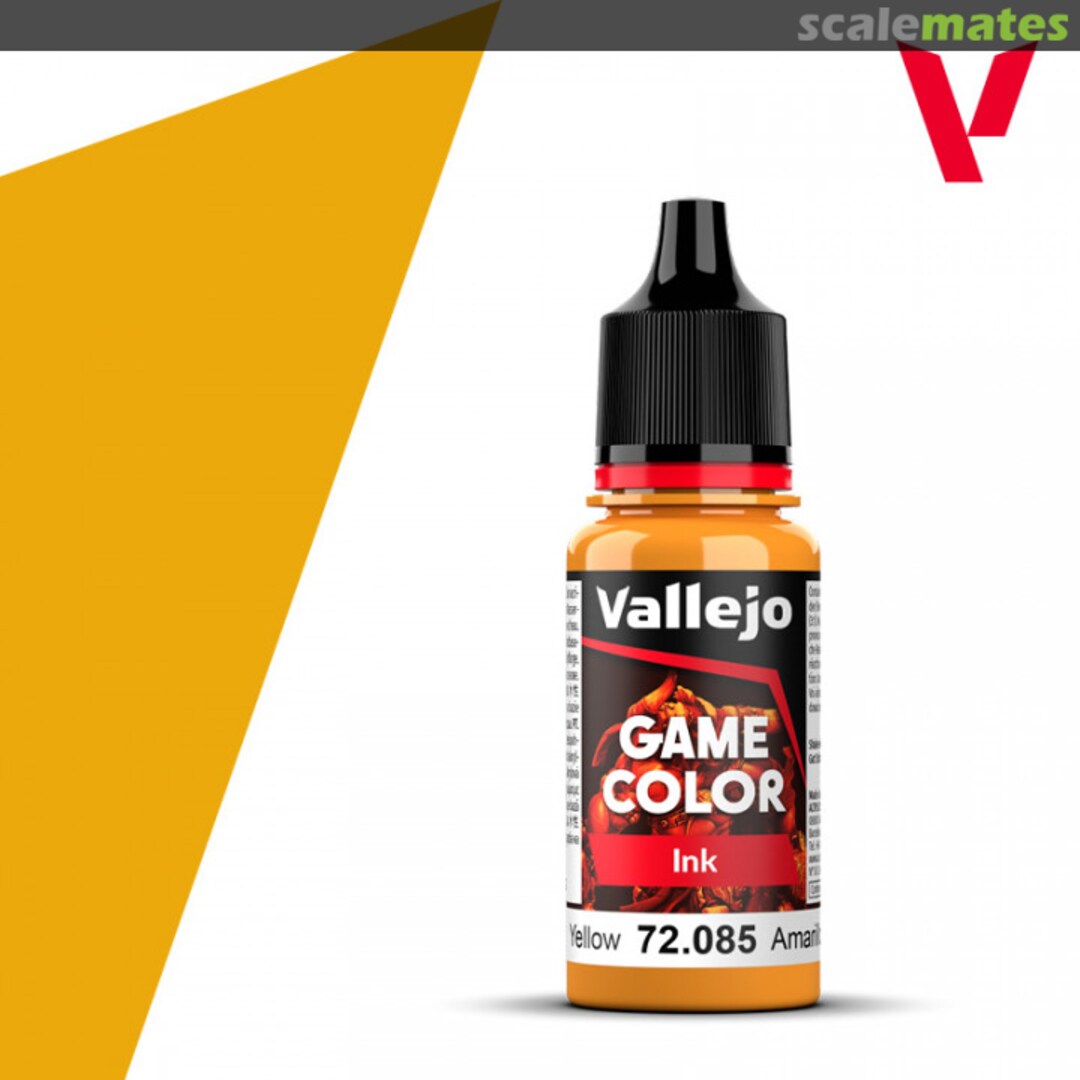 Boxart Yellow Ink  Vallejo Game Color