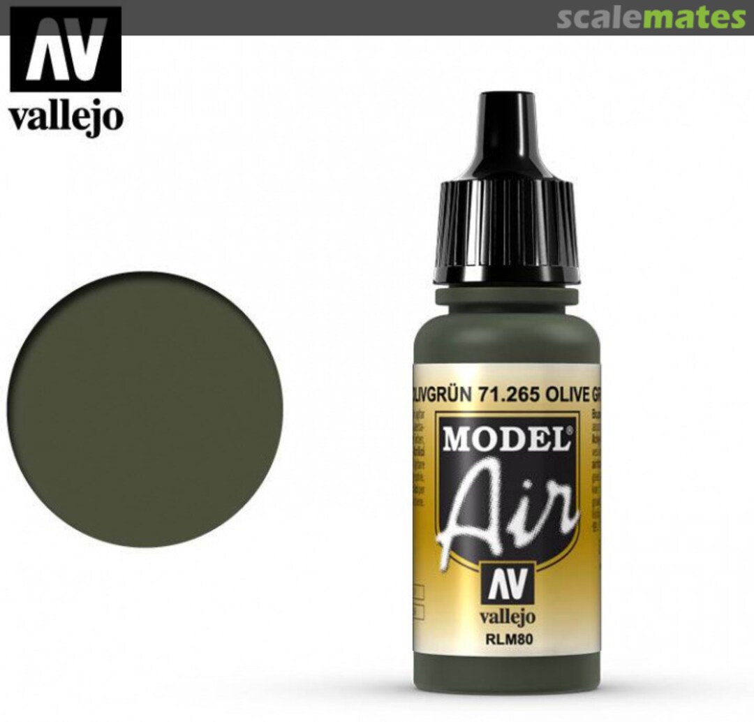 Boxart Olive Green - RLM80 71.265 Vallejo Model Air