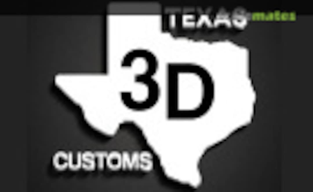 Texas 3D Customs Logo