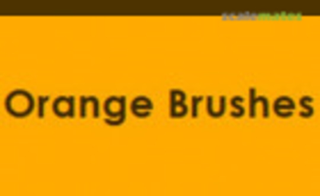 Orange Brushes Logo