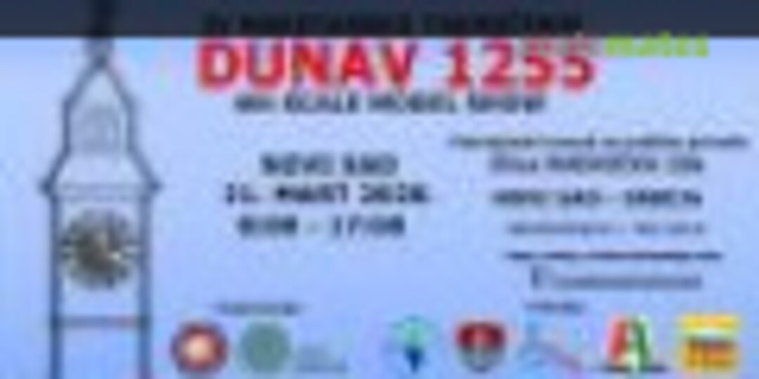 4th Danube 1255 scale model competition in Novi Sad