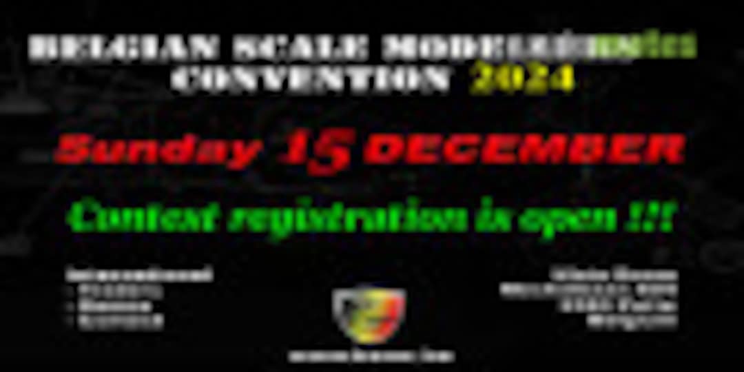 Belgian Scale Modellers Convention 2024 in Putte