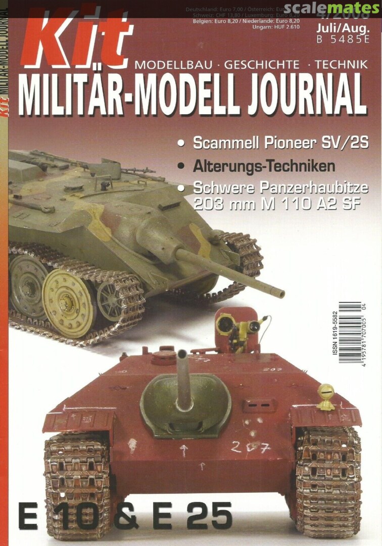 Kit Militär-Modell Journal