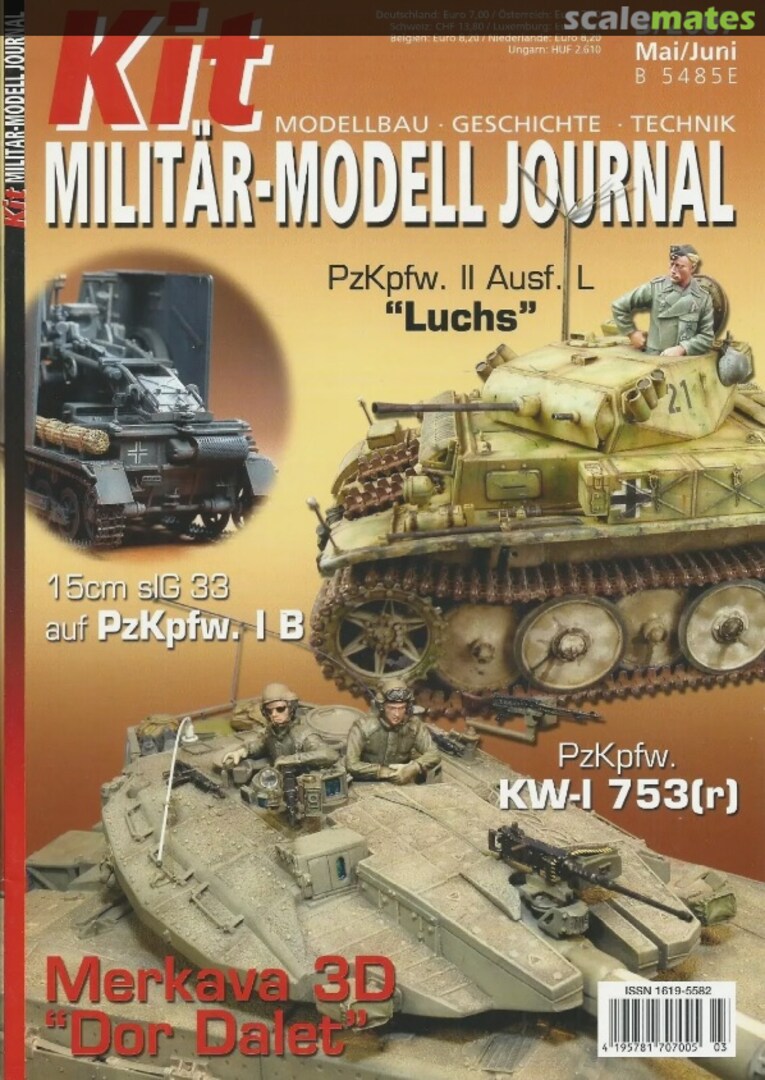 Kit Militär-Modell Journal