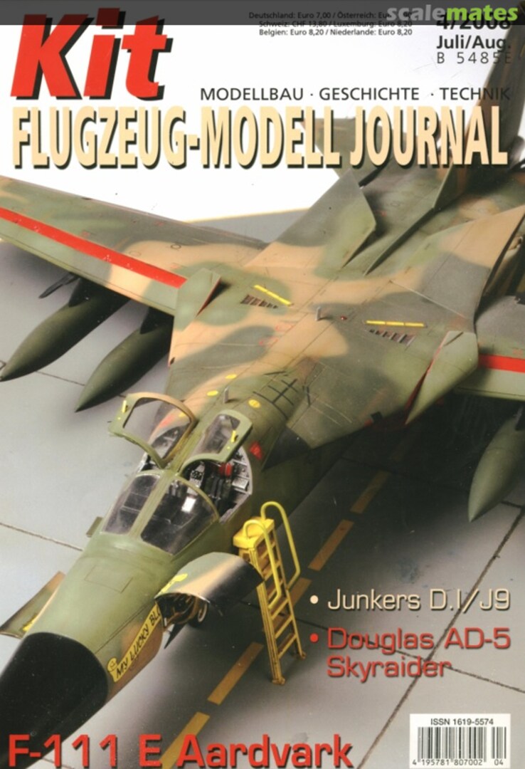 Kit Flugzeug-Modell Journal