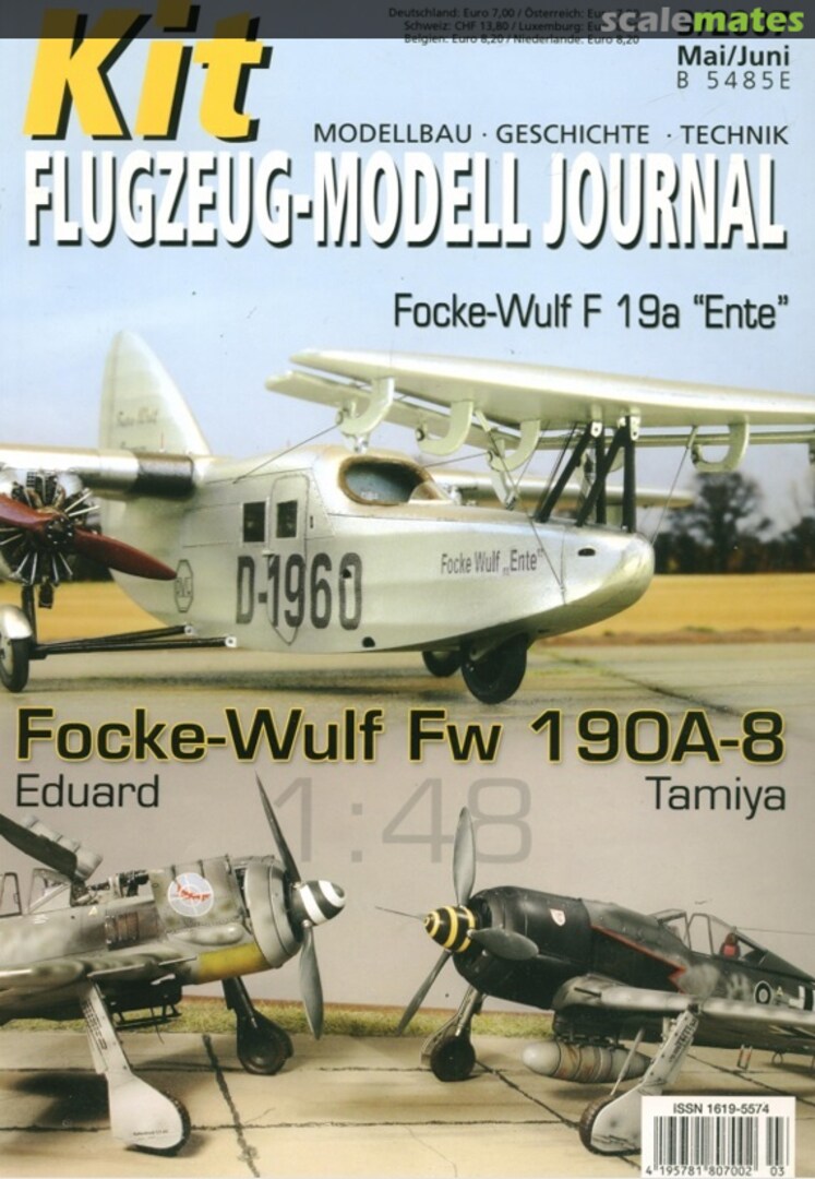 Kit Flugzeug-Modell Journal