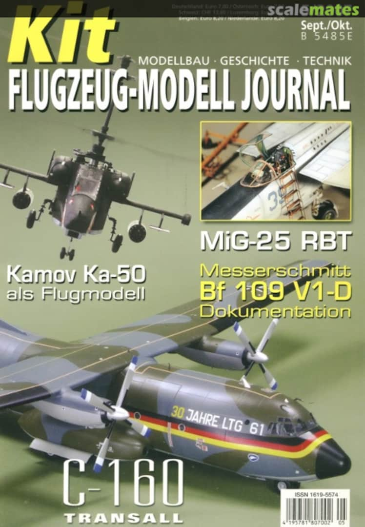 Kit Flugzeug-Modell Journal