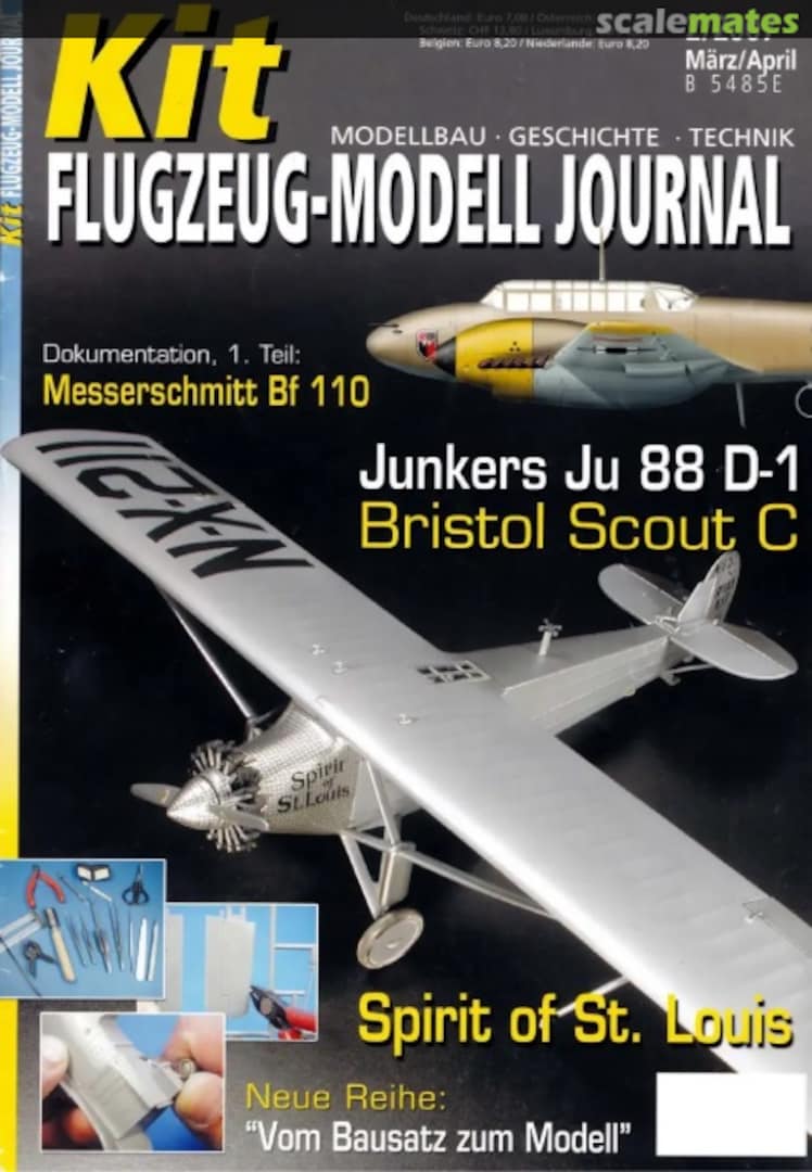 Kit Flugzeug-Modell Journal