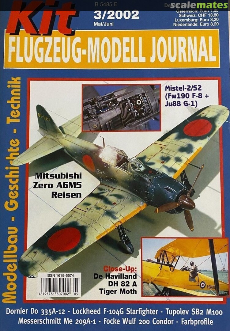 Kit Flugzeug-Modell Journal