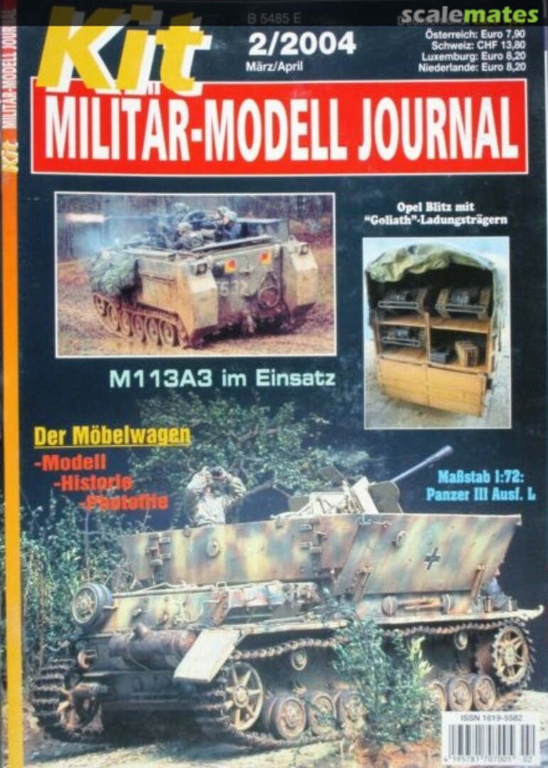 Kit Militär-Modell Journal