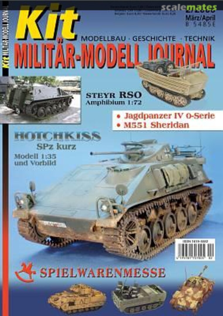 Kit Militär-Modell Journal