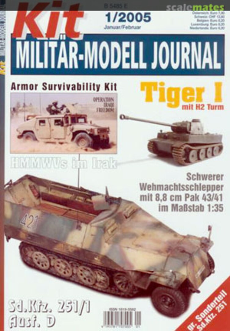 Kit Militär-Modell Journal